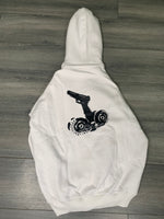 White "Nightmare on Frontstreet" Hoodie